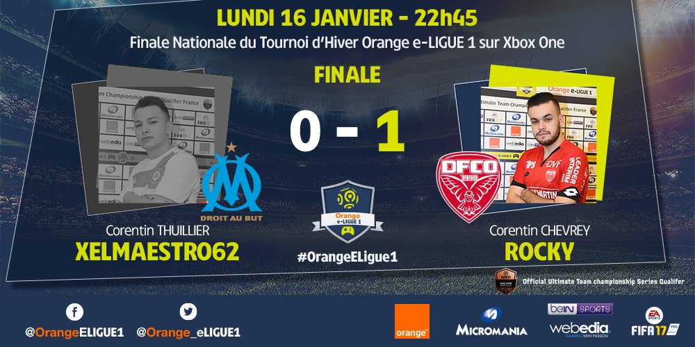 FinaleXboxOne e-ligue 1 fifa 17