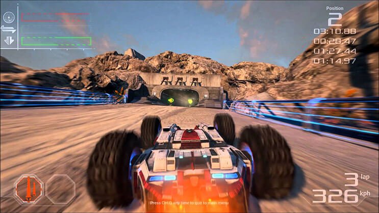 Rapide présentation de grip, successeur de Rollcage.