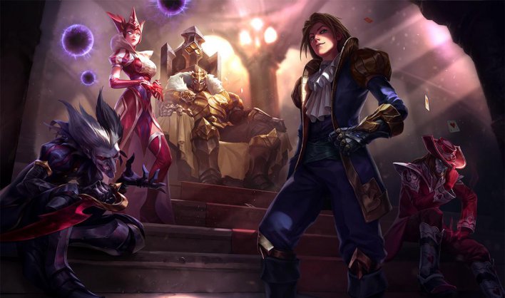 Twisted Fate valet de coeur