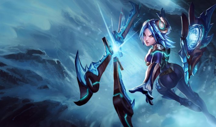 Irelia lame de glace