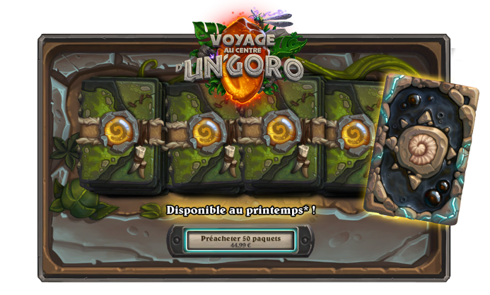 Hearthstone - Présentation de Voyage au centre d'Un'Goro - Précommande