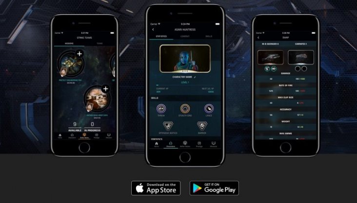 Mass Effect Andromeda - L'application mobile pour le multijoueur disponible - Illustration