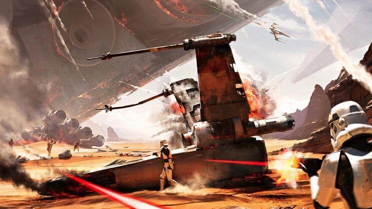 Star Wars: Battlefront – La Bataille de Jakku disponible.