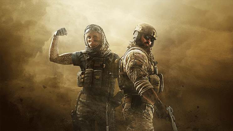 Valkyrie et Blackbeard DLC Opération Dust Line Rainbow Six Siège