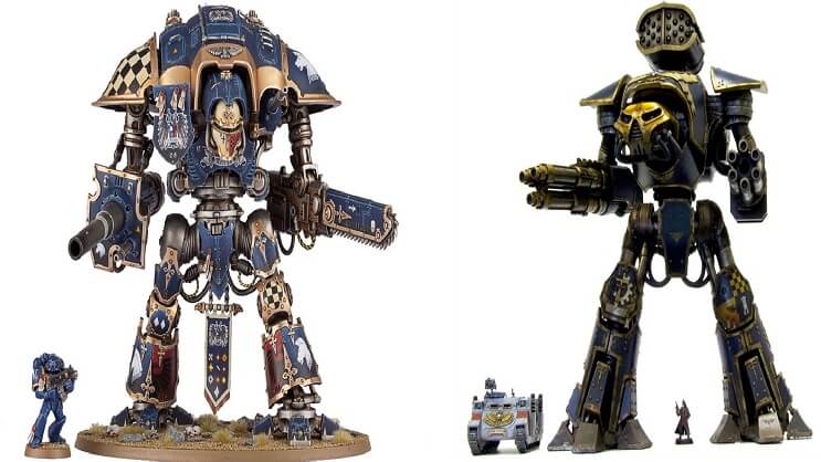 Chevalier Impérial et titan