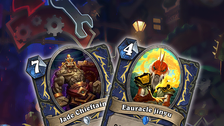 Deux cartes Chaman Main basse sur Gadgetzan