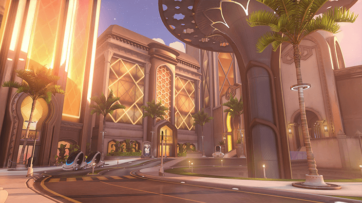 Présentation de la nouvelle carte Oasis d'overwatch.