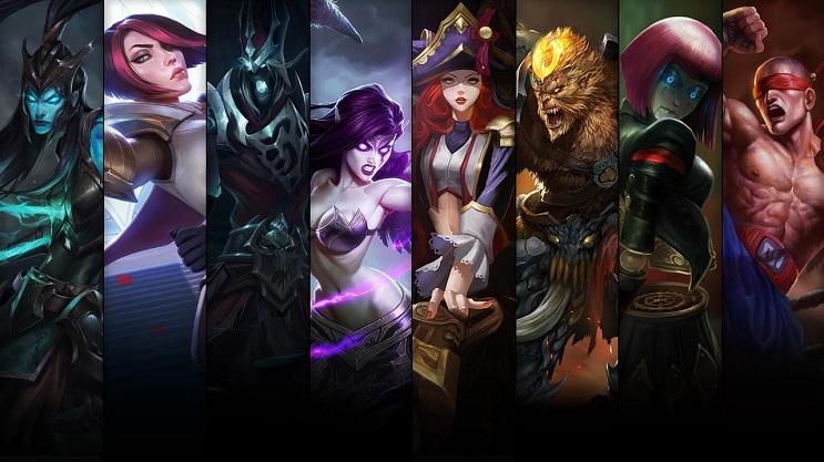 League of Legends – Promotion Champions et Skins  du 13/01 au 16/01