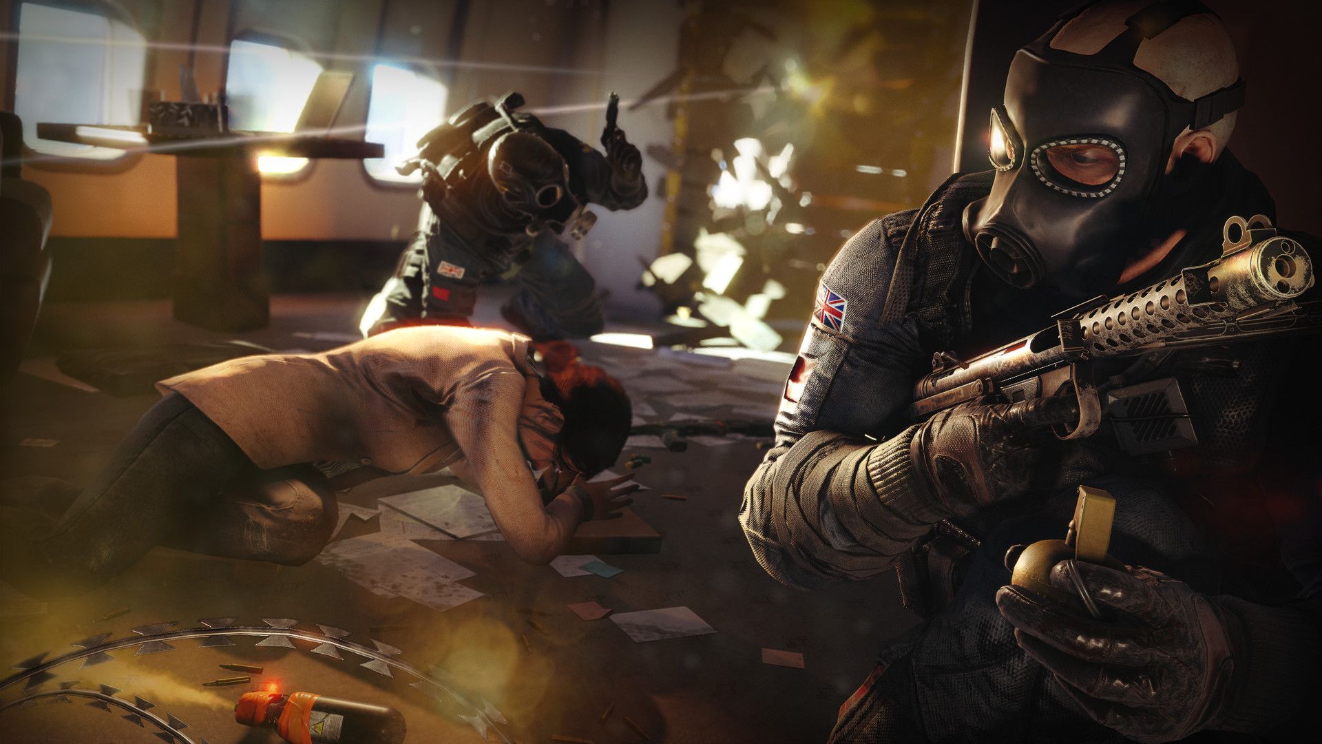 Présentation de la vidéo montrant le trailer de la prochaine opération de Rainbow Six Siege.