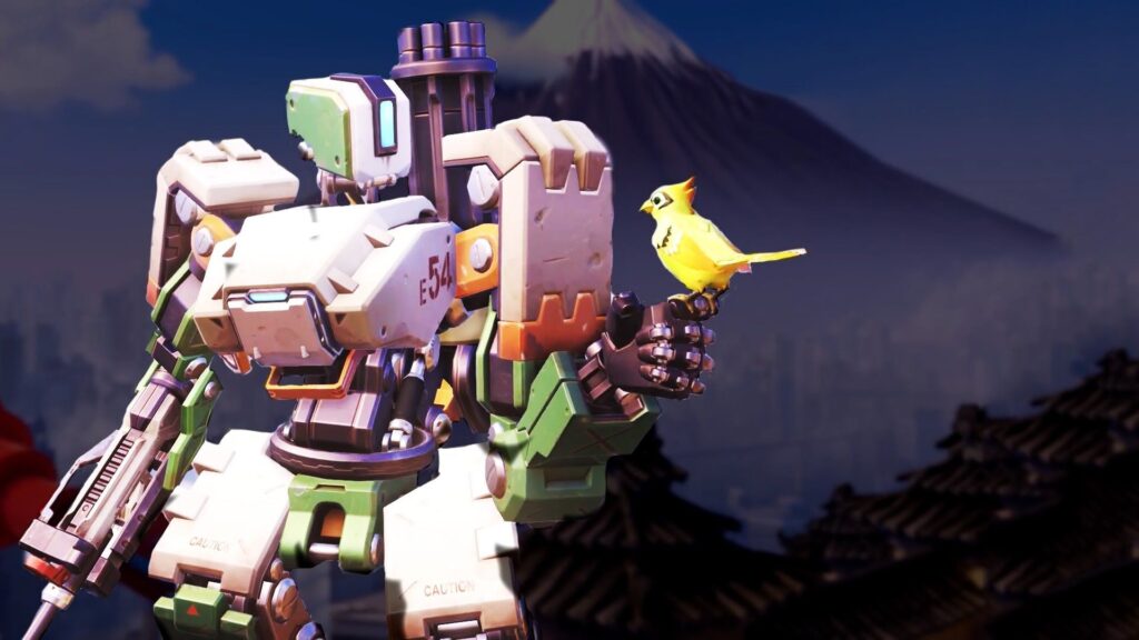 Présentation des nerfs à venir sur Bastion dans le jeu Overwatch.