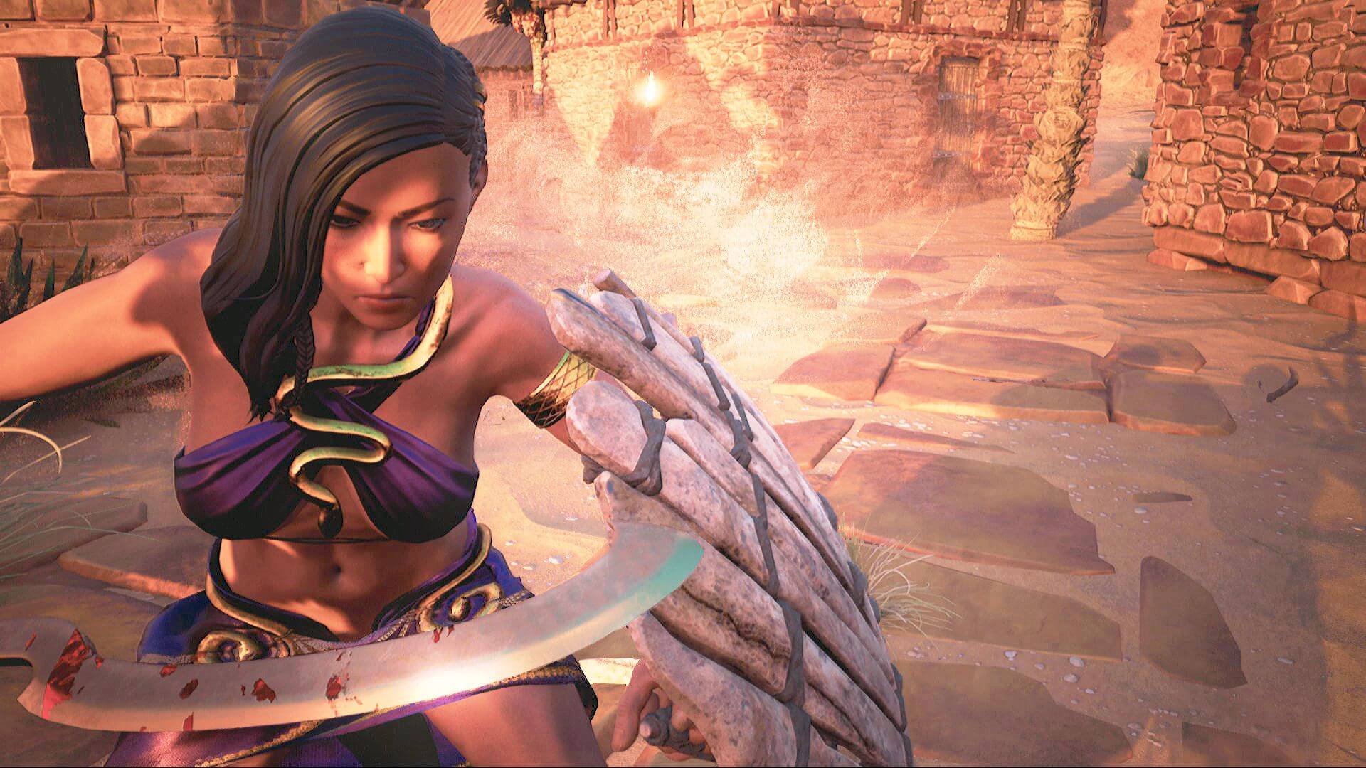 Présentation de la création de personnage de Conan Exiles.