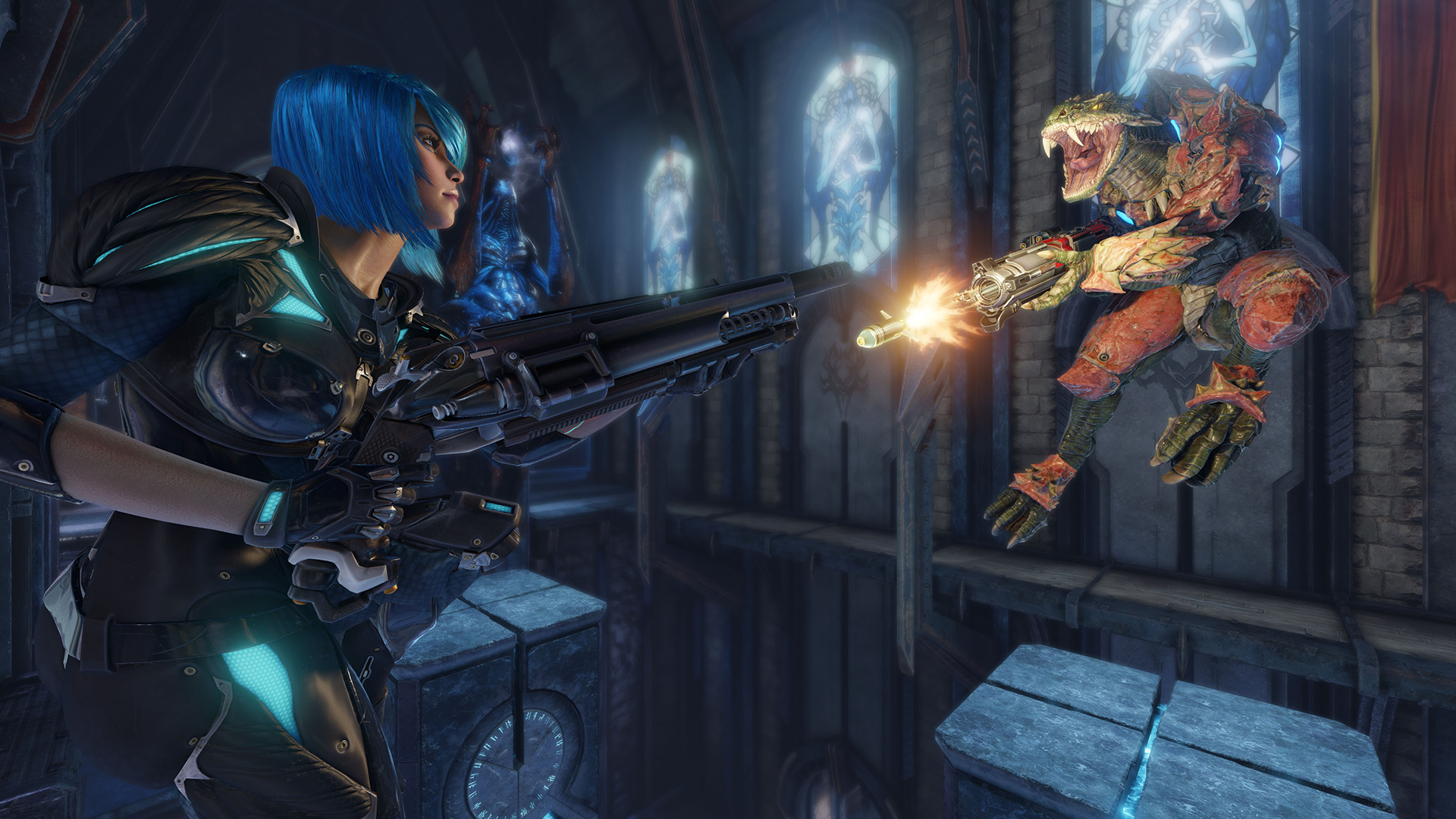 Quake Champions – Free-to-play avec options payantes