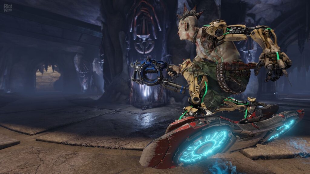 Quake champions - découvrez l'arène Burial Chamber