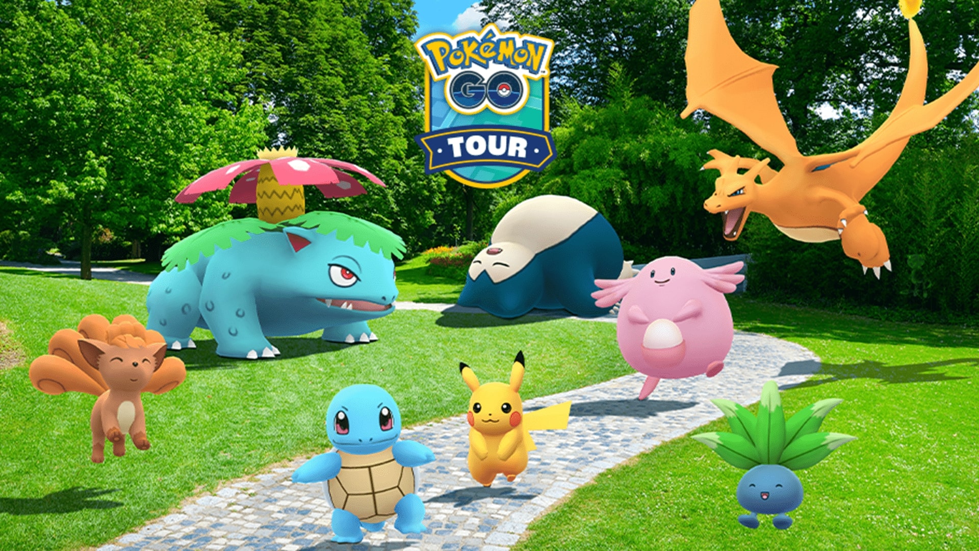 Célébrez le Pokémon GO Tour: Kanto