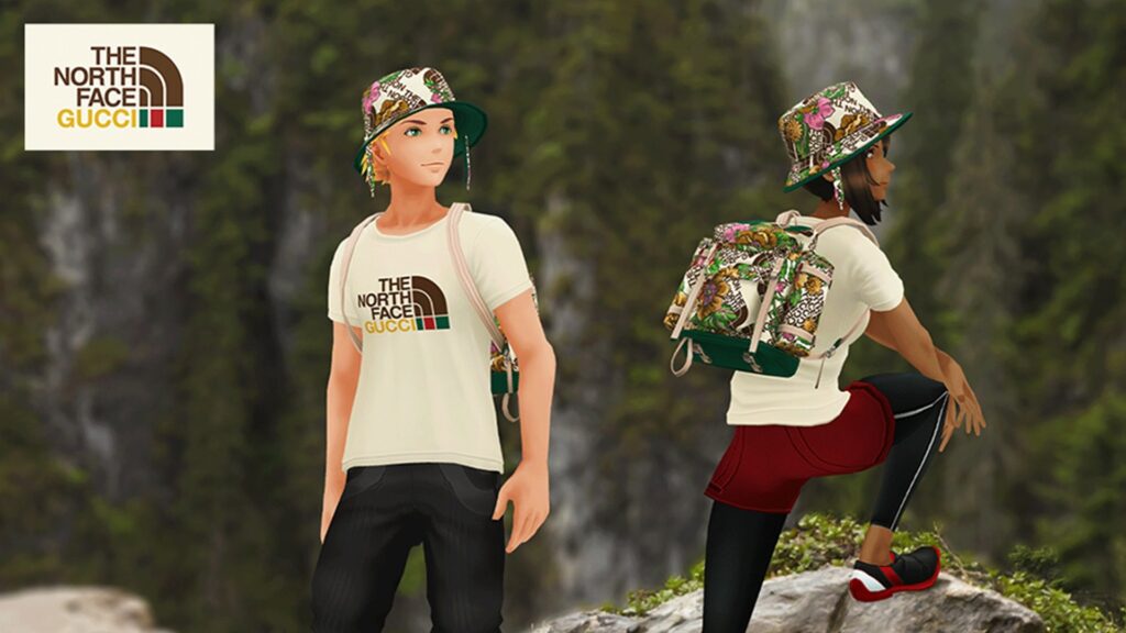 Habillez-vous aux couleurs de The North Face x Gucci dans Pokémon GO