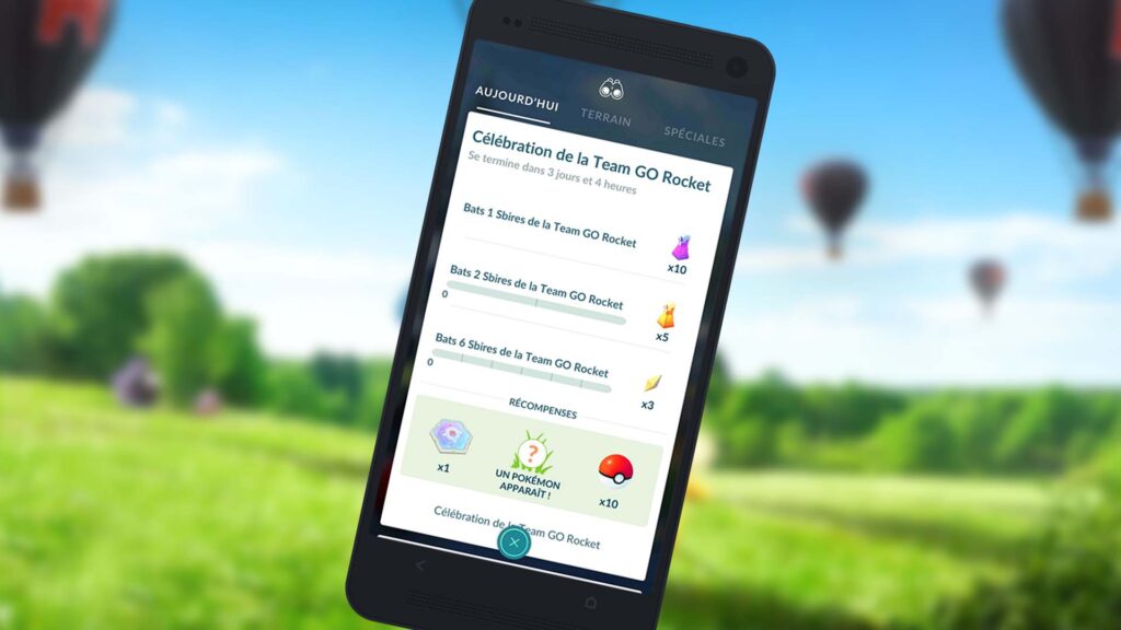 Célébration de la Team GO Rocket - Guide de l'étude ponctuelle