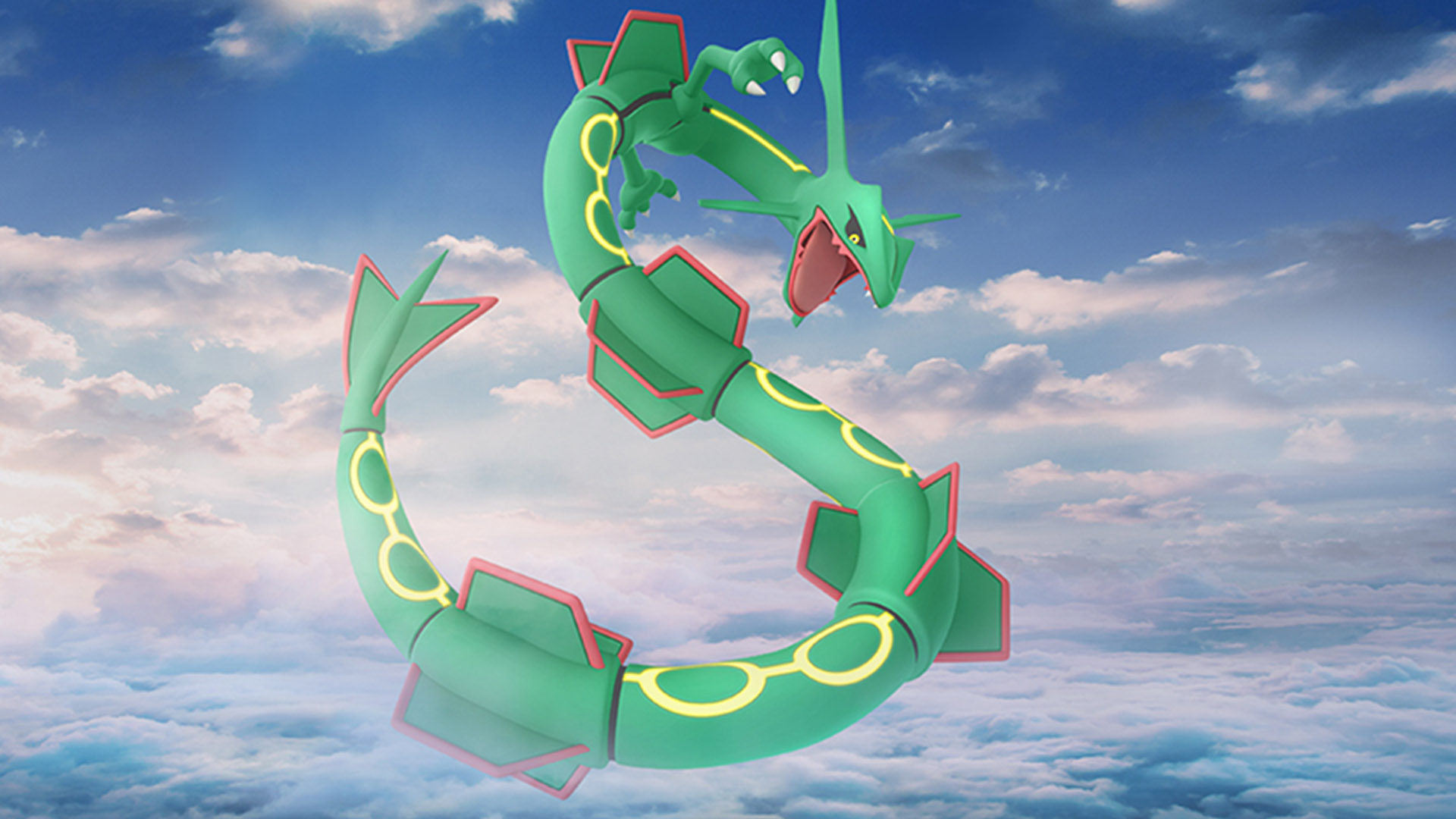 Rayquaza revient pour un Weekend spécial pendant la Semaine Météo!