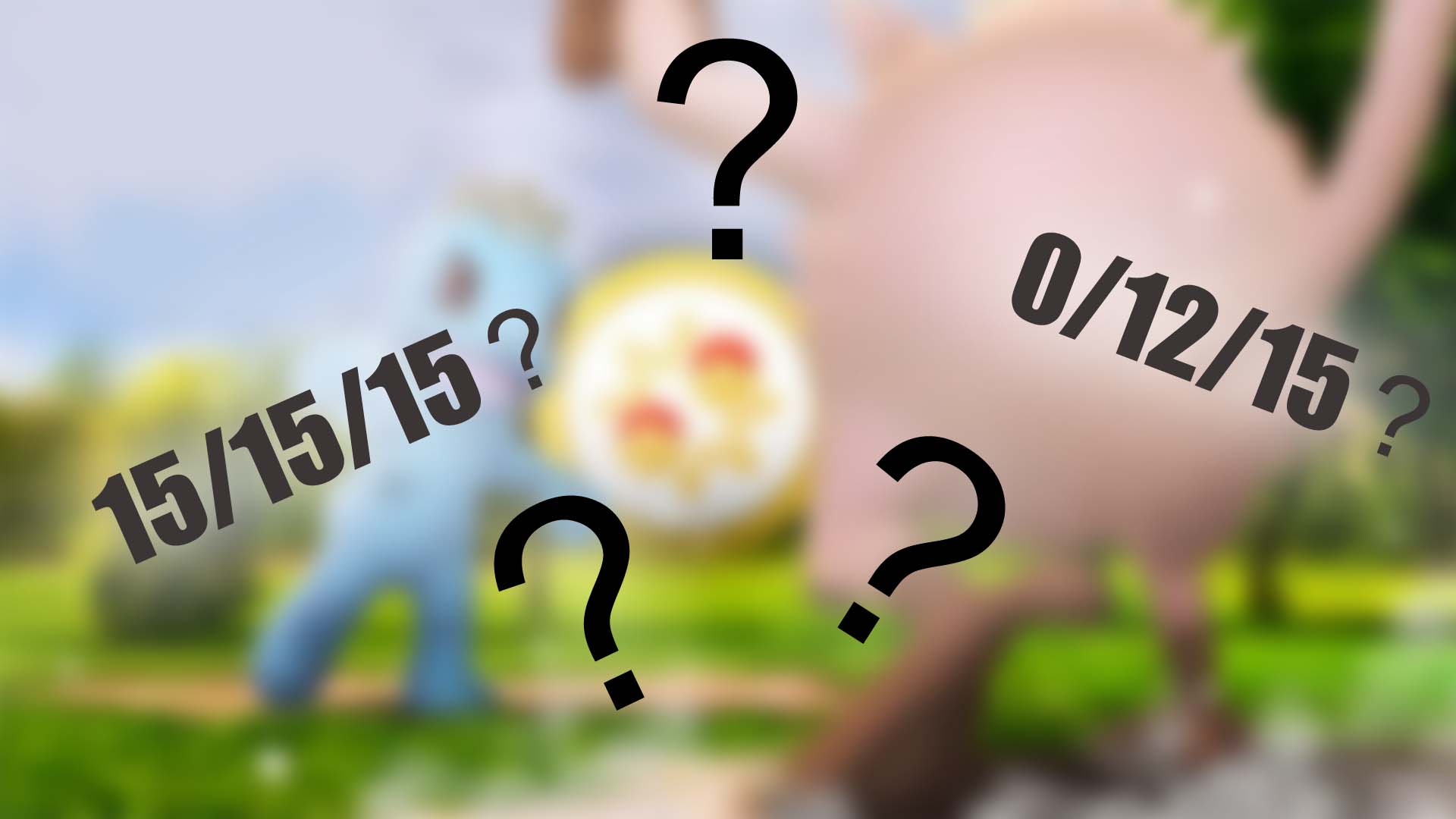Les IV pour le PvP sur Pokémon GO