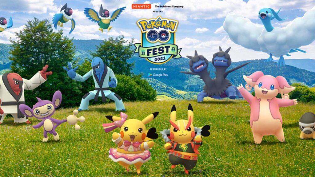 Un été musical avec le Pokémon GO Fest 2021!