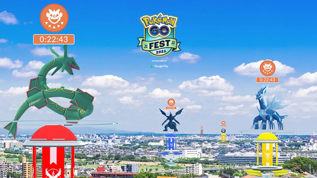 Pokémon GO Fest 2021 - Journée de Raids - Les détails