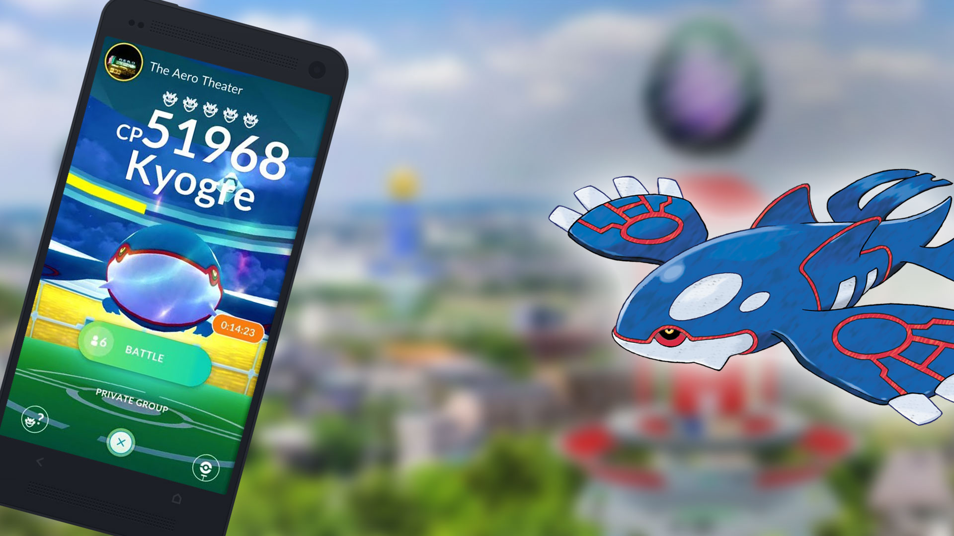 Raids – Battre Kyogre dans Pokémon GO, les meilleurs Pokémon pour le vaincre