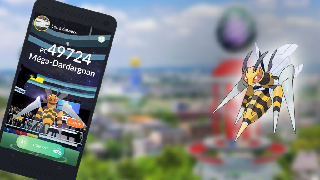 Raids - Battre Méga-Dardargnan, les meilleurs Pokémon pour le vaincre