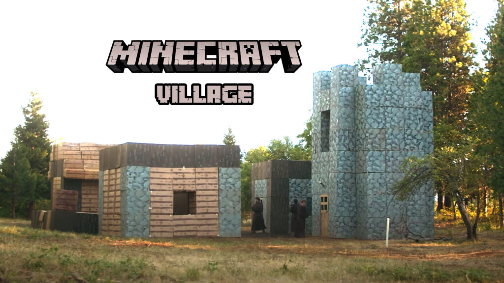 Village-Minecraft-IRL-clicks-and-games