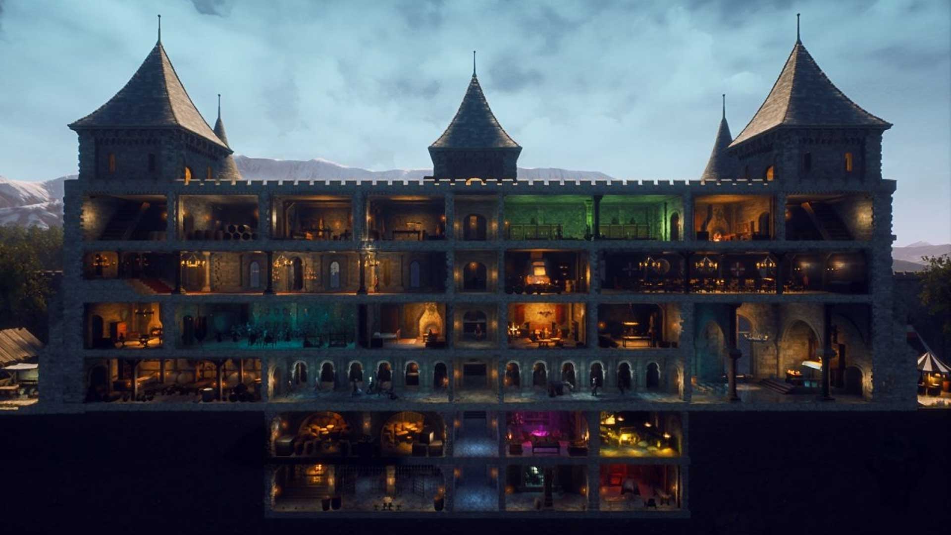 Castle Manager, le simulateur de chateau fort médiéval annoncé