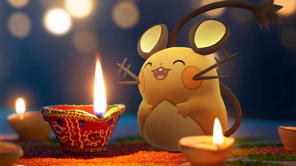 Dedenne illumine la Fête des lumières, mais les Ténèbres arrivent avec Lugia obscur dans Pokémon GO
