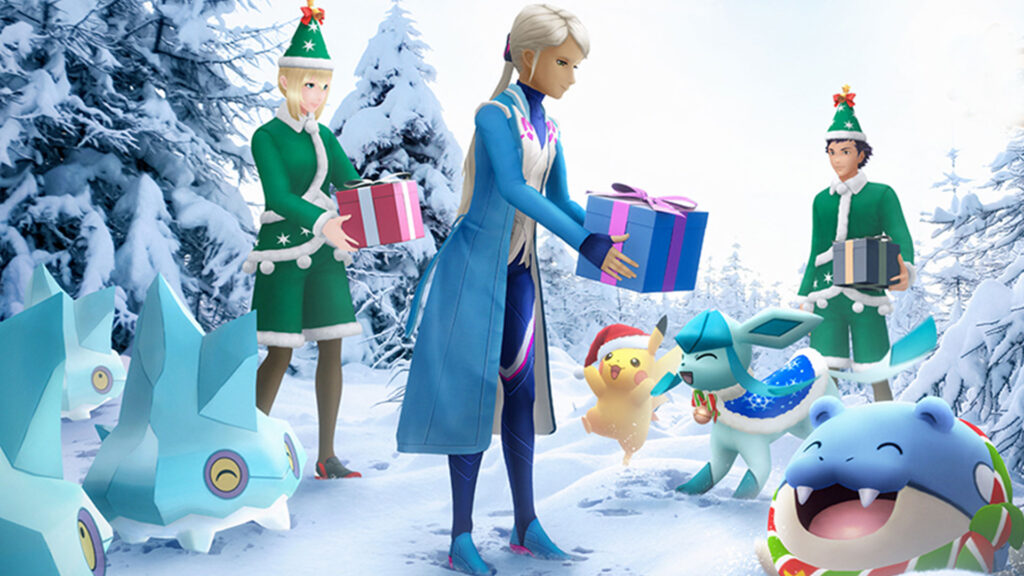 Grelaçon débarque dans Pokémon GO pour les Fêtes d'hiver 2021