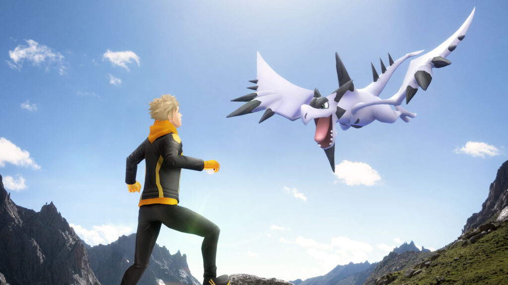 Limagma chromatique pour les Montagnes de puissance dans Pokémon GO