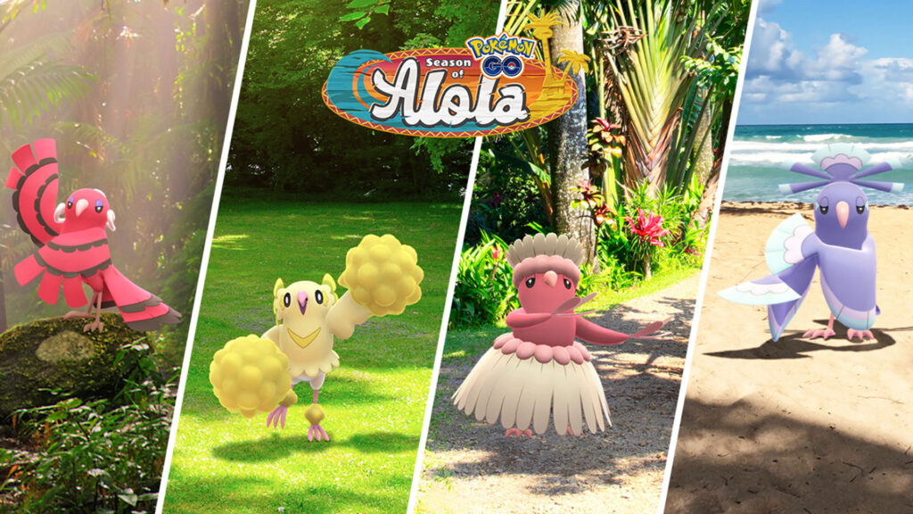Plumeline s'invite sur Pokémon GO pendant la Fête des couleurs!
