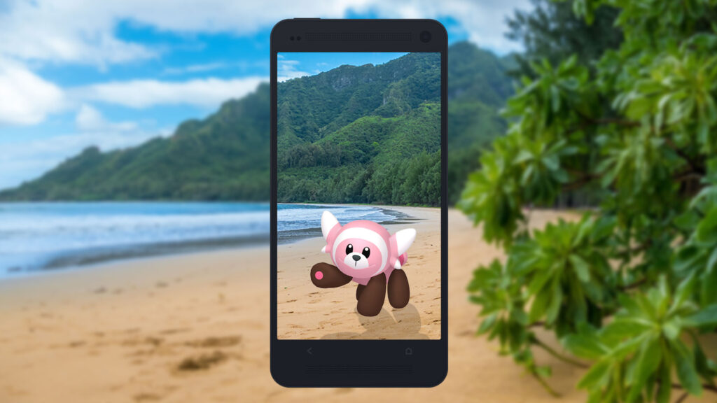 Nounourson pour la toute première fois dans Pokémon GO pour le Community Day d'avril