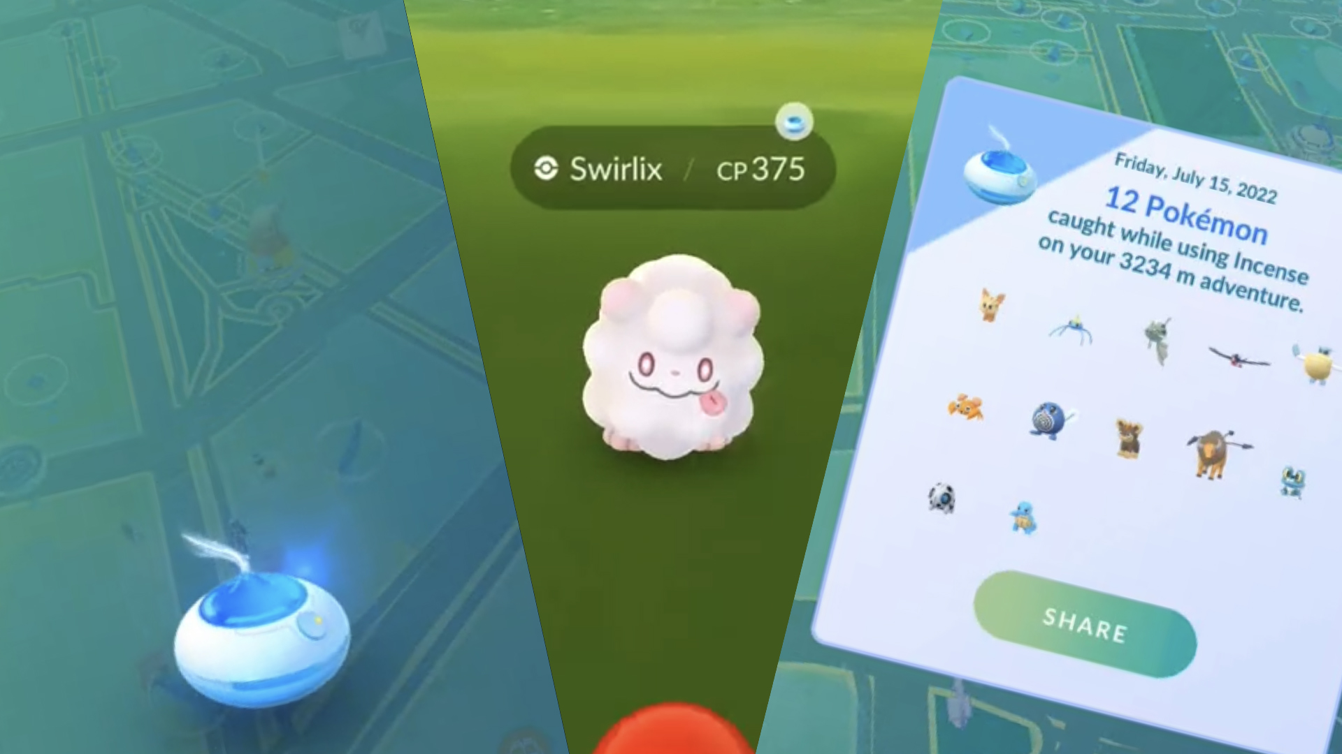 Guide d’utilisation de l’encens d’aventure quotidienne dans Pokémon GO