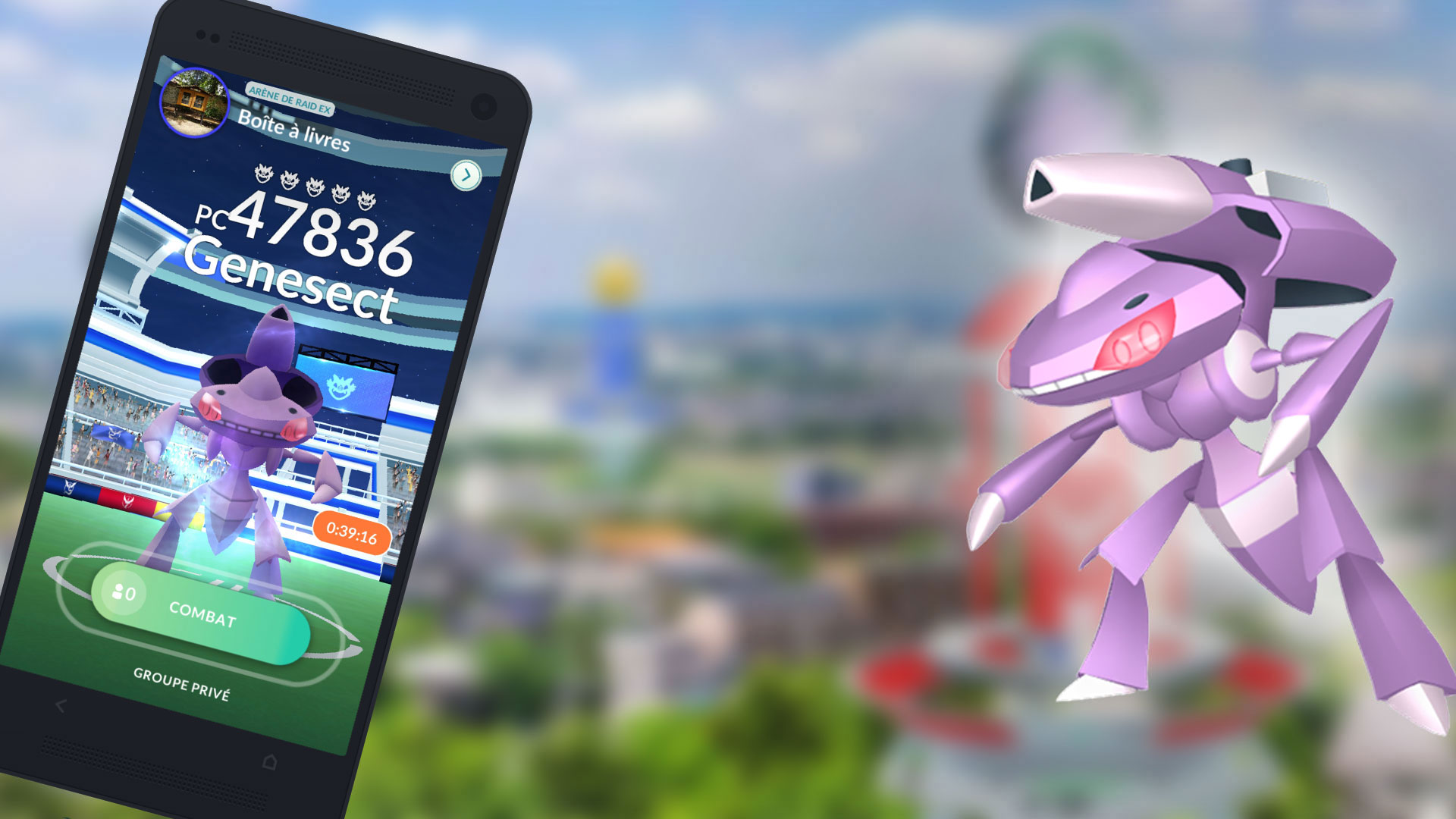 Raids – Battre Genesect Module Cryo dans Pokémon GO, les meilleurs Pokémon pour le vaincre