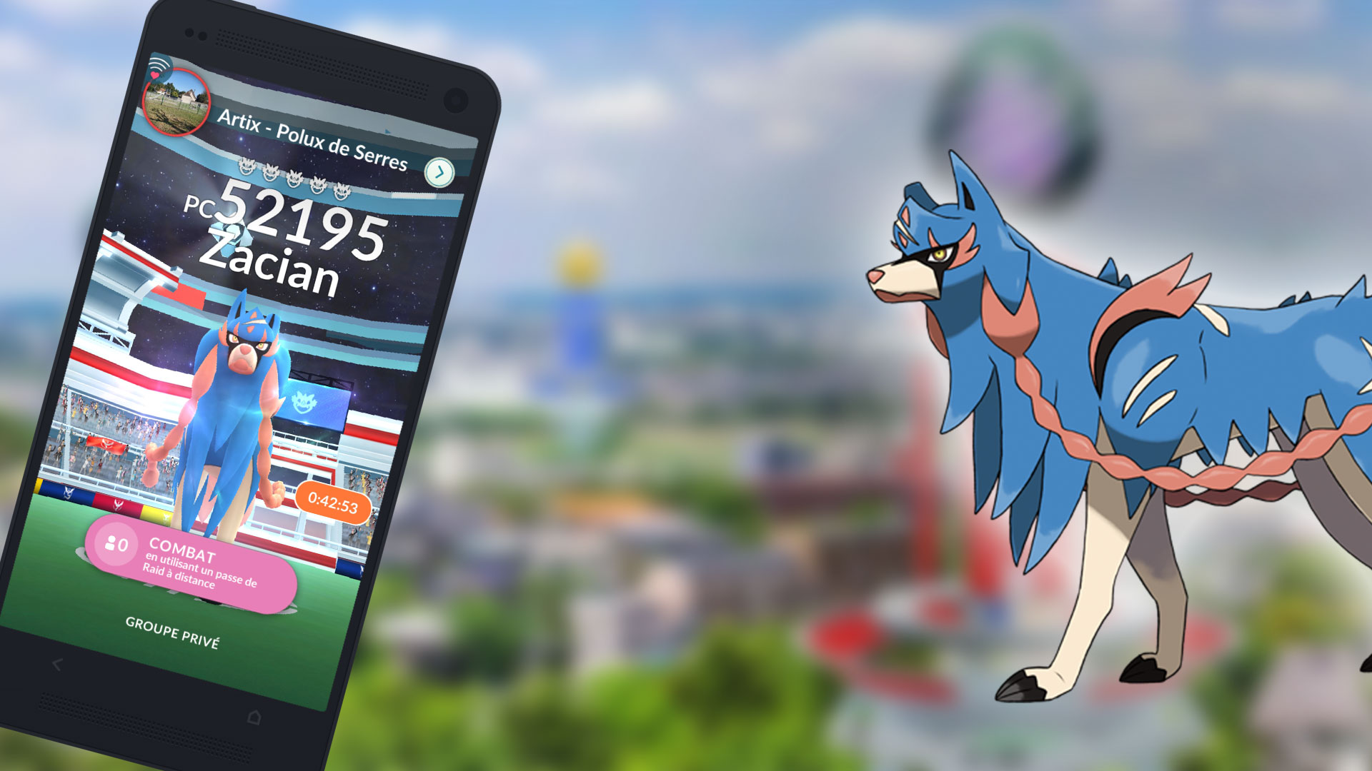 Raids – Battre Zacian forme Héros Aguerri, les meilleurs Pokémon pour le vaincre