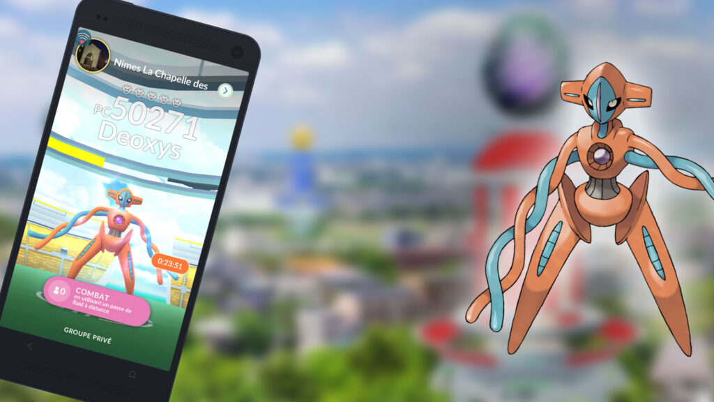 Raids - Battre Deoxys (Normal), les meilleurs Pokémon pour le vaincre