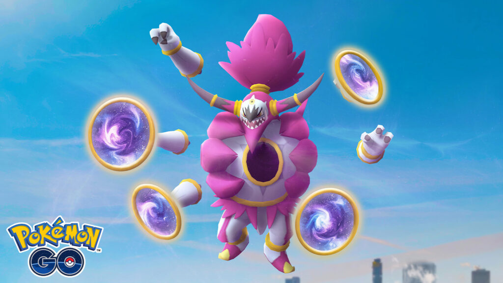 Les Raids d'élite arrivent avec Hoopa Déchaîné dans Pokémon GO