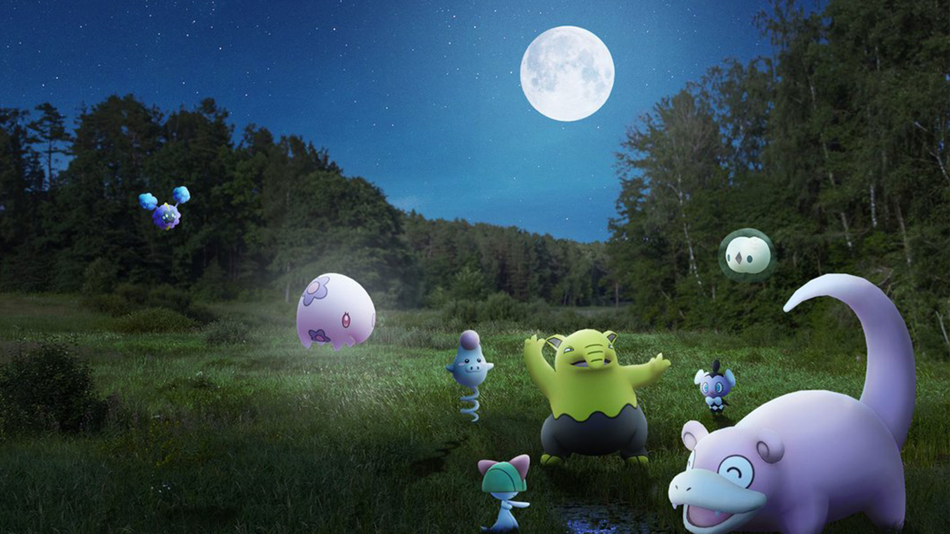 Les évolutions en fonction de la Lune dans Pokémon GO