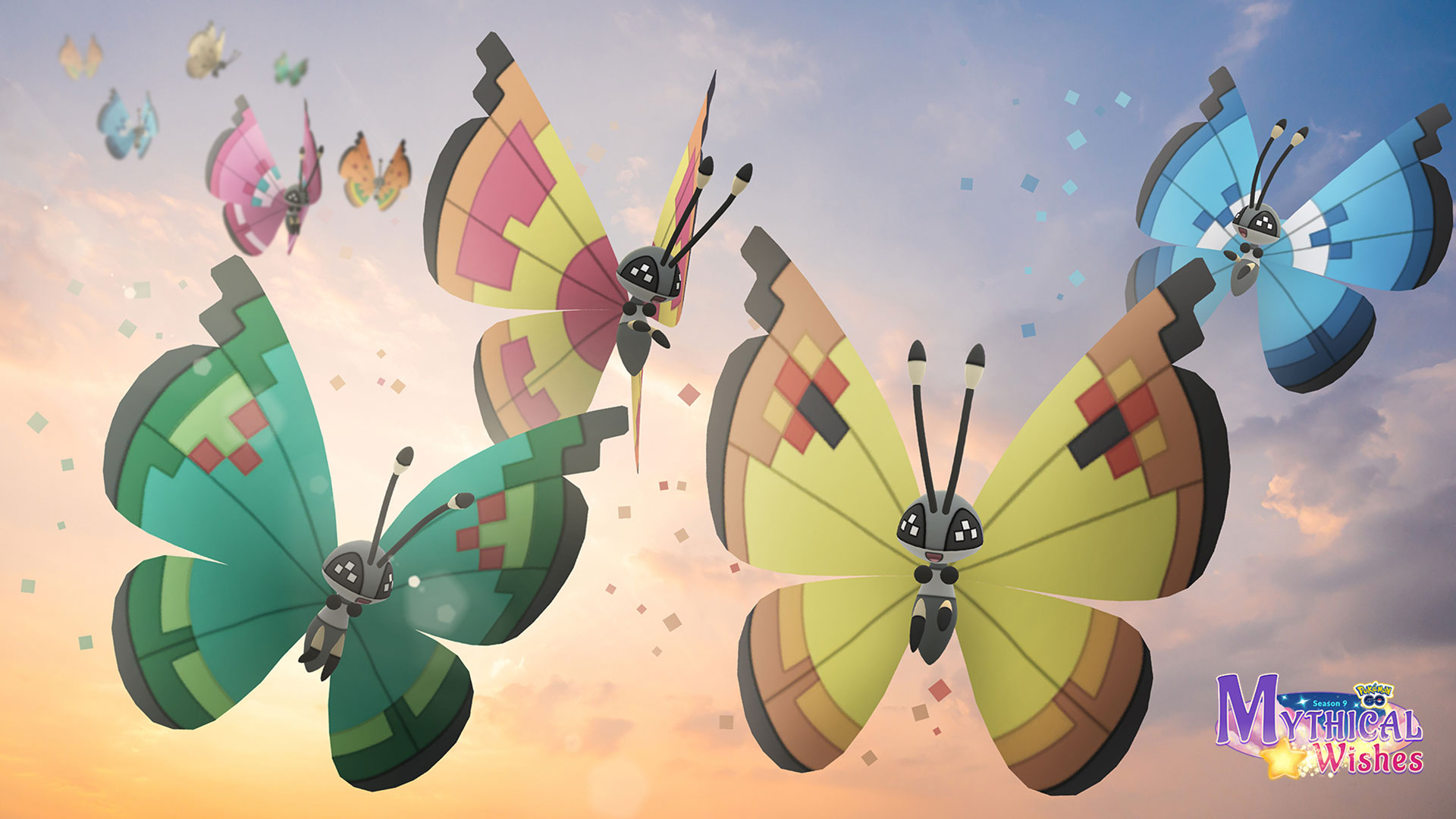 Obtenir toutes les formes de Prismillon / Pérégrain / Lépidonille dans Pokémon GO – Localisation de Prismillon