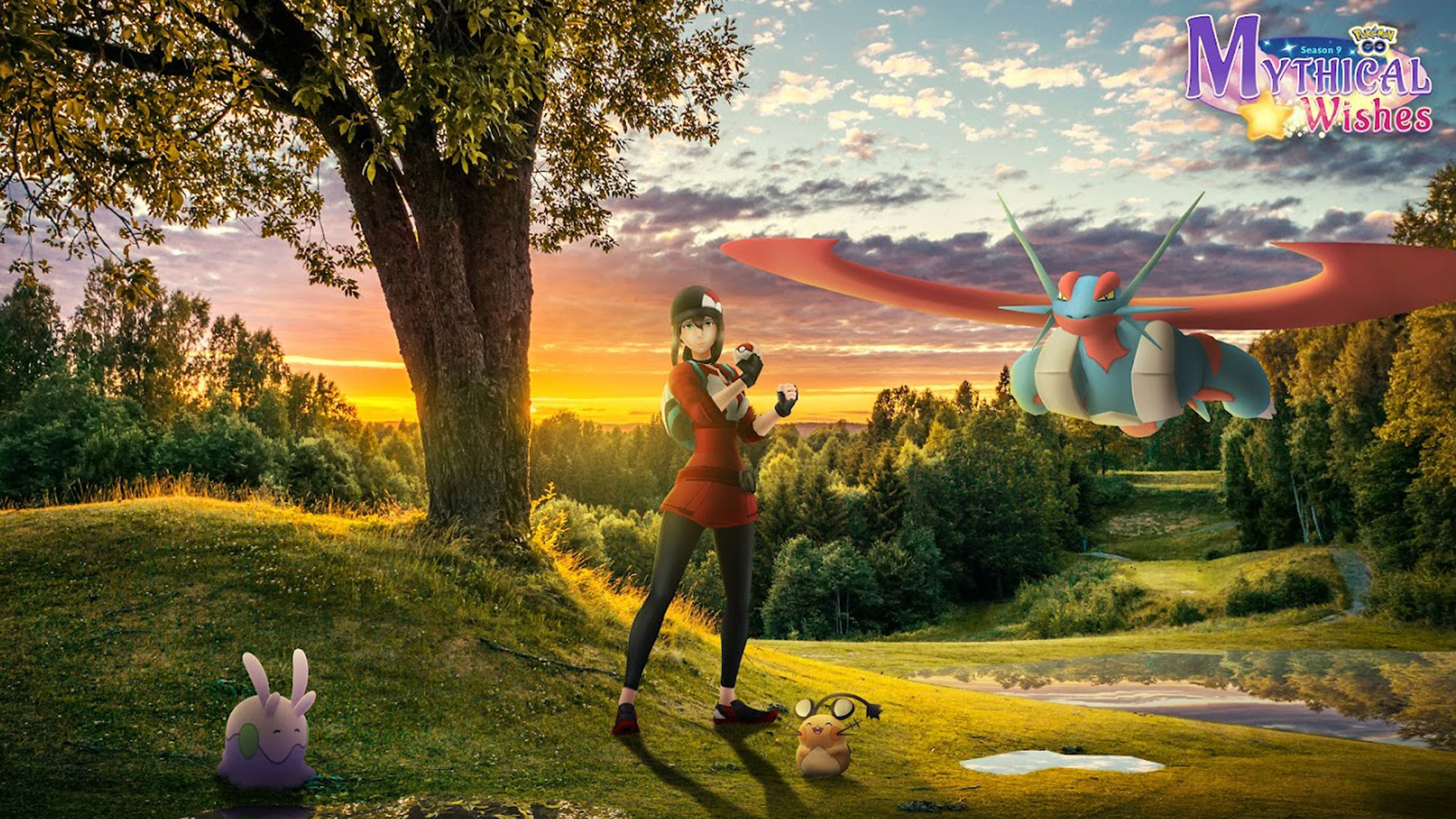 Méga-Drattak, Dedenne chromatique et de nombreux Pokémon Fée pour la  Fantaisie scintillante sur Pokémon GO