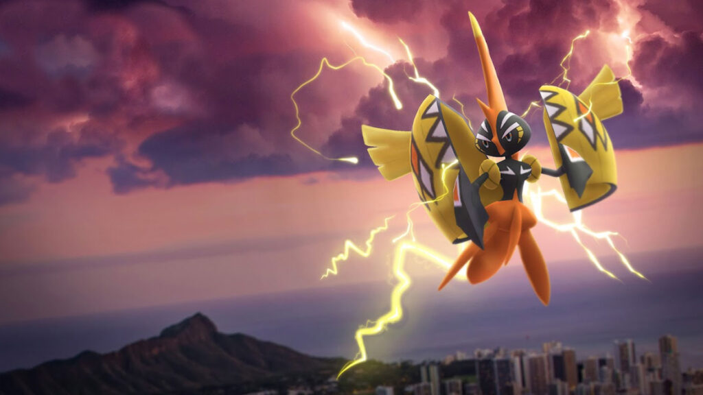 Galvaran et Tokorico chromatique font des étincelles pendant l'événement Voltage crépitant dans Pokémon GO!