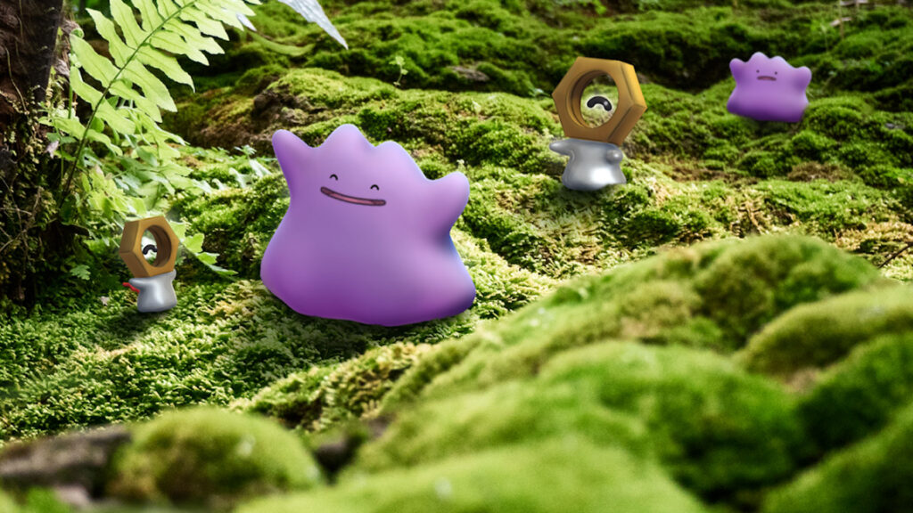 Métamorph et Meltan nous rejoignent pour l'événement Let’s GO sur Pokémon GO