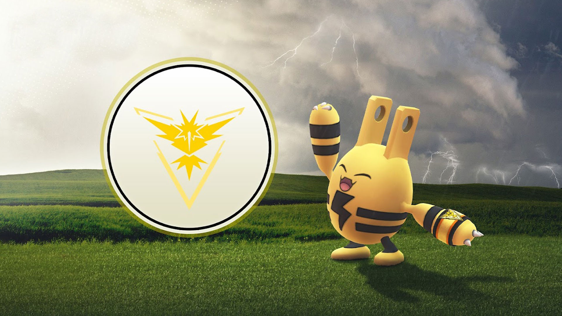 Un héroïsme intuitif – Pyronille, Pyrax, Babimanta chromatique et un Élékid à costume dans Pokémon GO