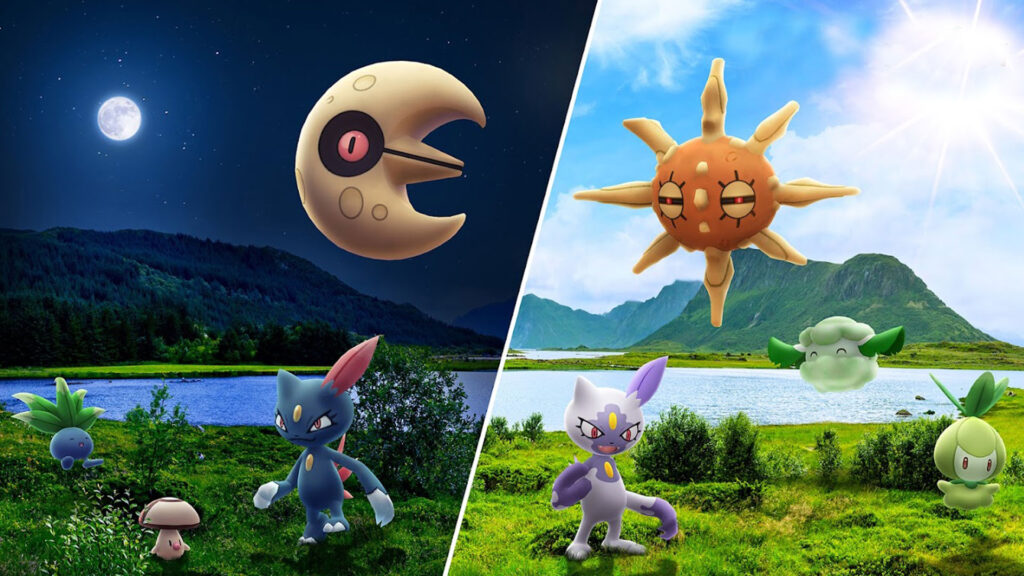 Mimantis chromatique et Cosmog s'invitent pendant l'événement Horizons Solstice dans Pokémon GO