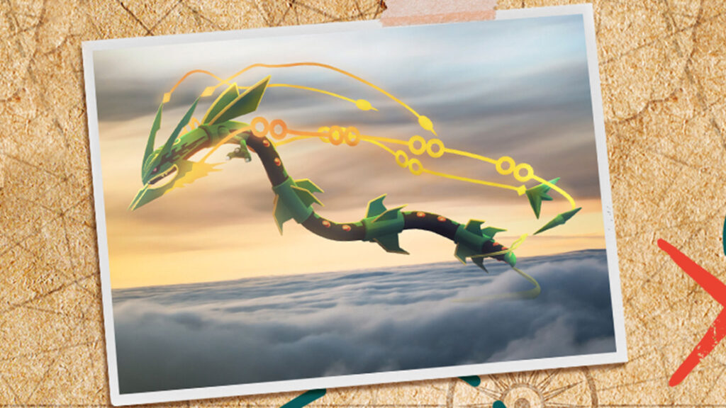 Méga-Rayquaza s'installe pendant les Pokémon GO Fest sur Pokémon GO