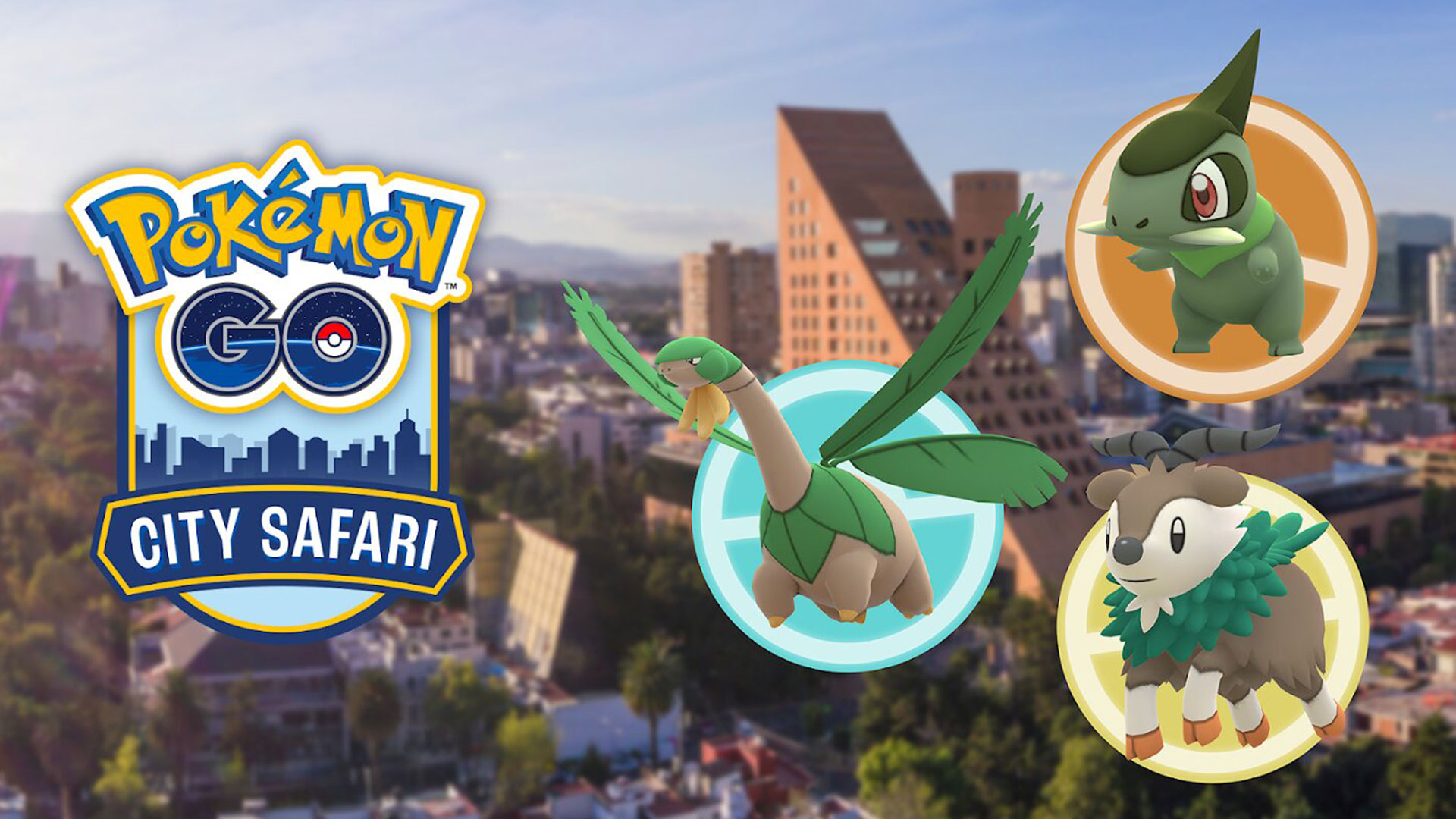 Safari Zone Mexico - Cabriolaine shiny, Tropius et des Zarbi, programme de l'événement Pokémon GO