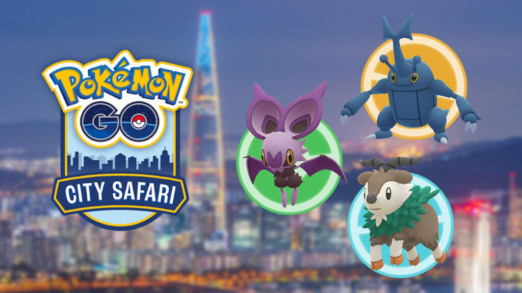 Safari Zone Séoul - Cabriolaine shiny, Scarhino et des Zarbi, programme de l'événement Pokémon GO