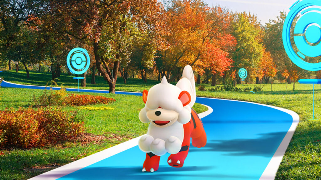 Caninos de Hisui chromatique disponible pendant l'événement Jeu aventureux sur Pokémon GO