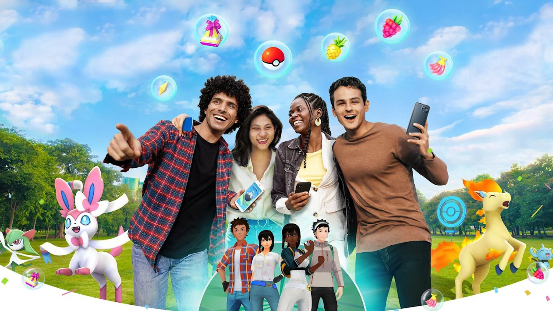 Jouez en équipe avec vos amis avec Party Play sur Pokémon GO